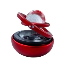 Solar Energy Car Air Freshener & Purifier - Aromatherapy Diffuser for Car & Red