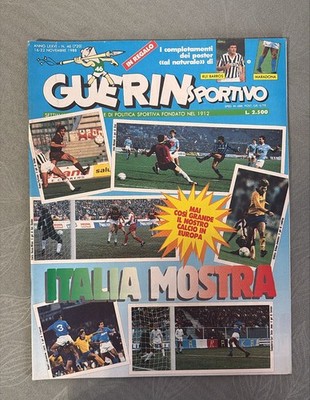 GUERIN SPORTIVO NR. 46/1988 NOVEMBER NOCH NIE SO GROSS UNSER FUSSBALL IN EUROPA