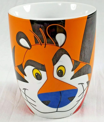 Kelloggs Tony the Tiger Frosted Flakes Coffee Mug Full Face 2013 Tea Cup