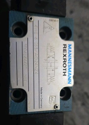 Mannesmann Rexroth 4WE 6 J53/AG24NZ4 Valve TESTED WORKING USA fast shipping