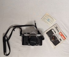 Asahi Pentax K1000 35mm SLR Film Camera w/ 50mm f/2 Lens, Manual Strap