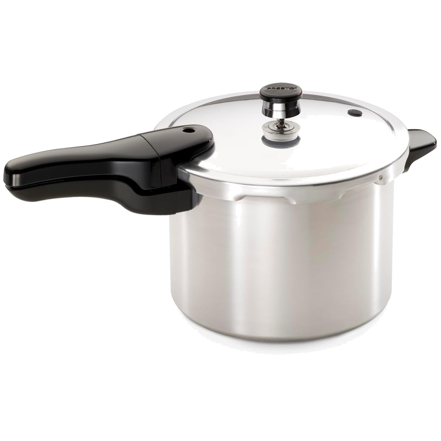 6-Qt Aluminum Pressure Cooker, Silver