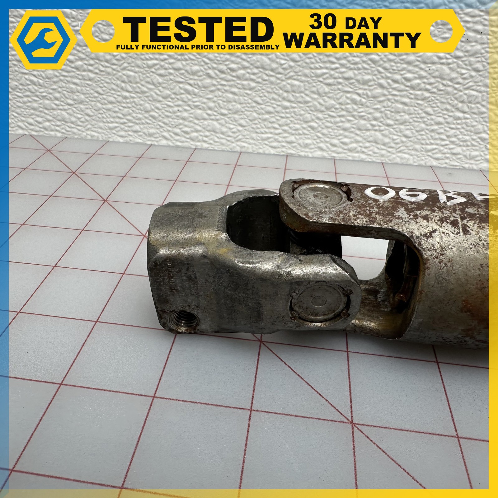 06-12 BENTLEY Flying Spur LOWER STEERING COUPLING FLEX SHAFT ROD JOINT OEM