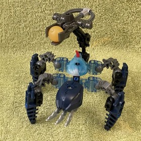 LEGO Bionicle Matoran of Mahri Nui 8932 - &ldquo; MORAK &ldquo; Complete Build w/ 1 Zamor