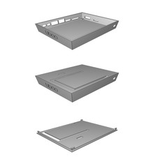 Custodia Protettiva per UDOO Mini PC Stampata 3D Accesso Completo Porte USB