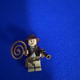 Authentic LEGO Indiana Jones IAJ001 MiniFigure W/Whip Satchel Hat Gun
