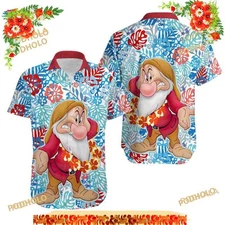 Disney Hawaiian Shirts, Grumpy Hawaiian Shirts,