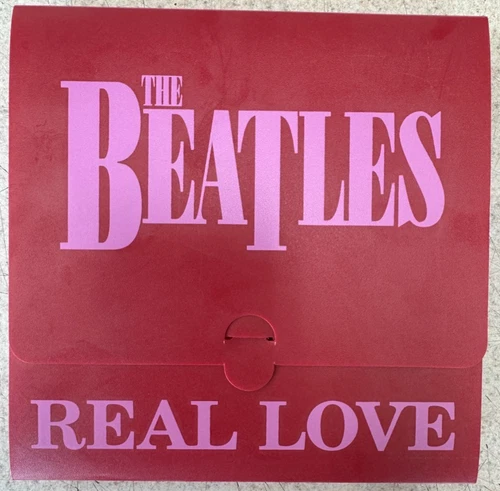 Beatles Real Love 7 Inch Vinyl Rare Box with Patch and Lennon Coin UK NEW