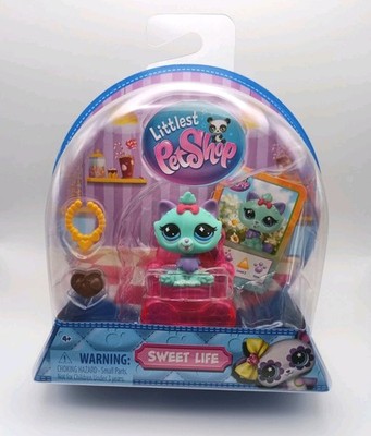 New Littlest Pet Shop Series 4 G7 - Sweet Life Shorthair Cat #316