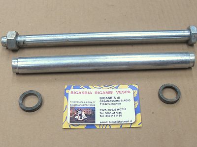 Kit 2 Chiavette Motore Rinforzate Per Vespa PX PE 125 150 200 - T5, LML, Made In Italy - Foto 4