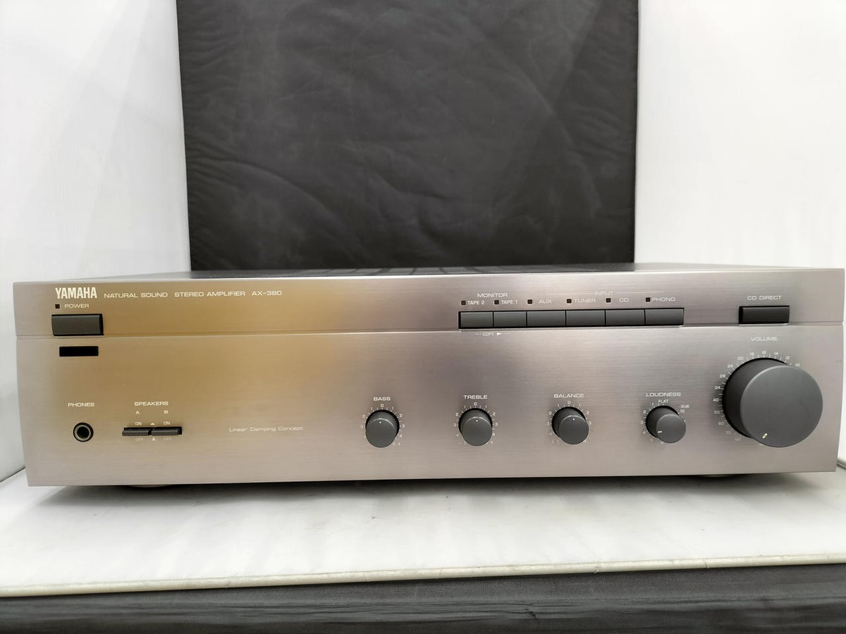 YAMAHA AX-380 プリメインアンプ YAMAHA AX-380 プリメインアンプ Amazon.co.jp: ヤマハ YAMAHA