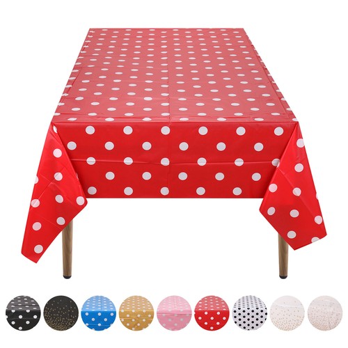 Wipe Clean Tablecloth PVC Vinyl Cover Wipeable Waterproof Table Cloth Protector - Picture 9 of 58