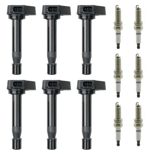 6X Ignition Coils + 6X Iridium Spark Plugs for Honda Odyssey Accord Pilot MDX V6 - 第 10/12 張圖片