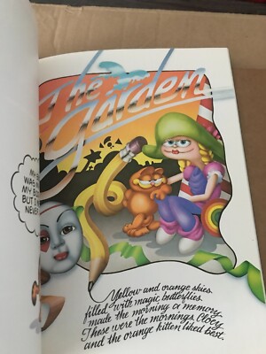 Vintage Garfield 9 Lives Jim Davis First Edition Book Full