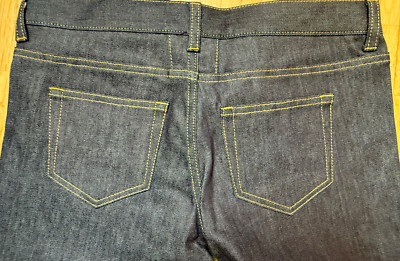 YVES SAINT LAURENT YSL LUXERY D 06 W/SK Raw Denim Jeans size W 28/L 35 Neu BNWT