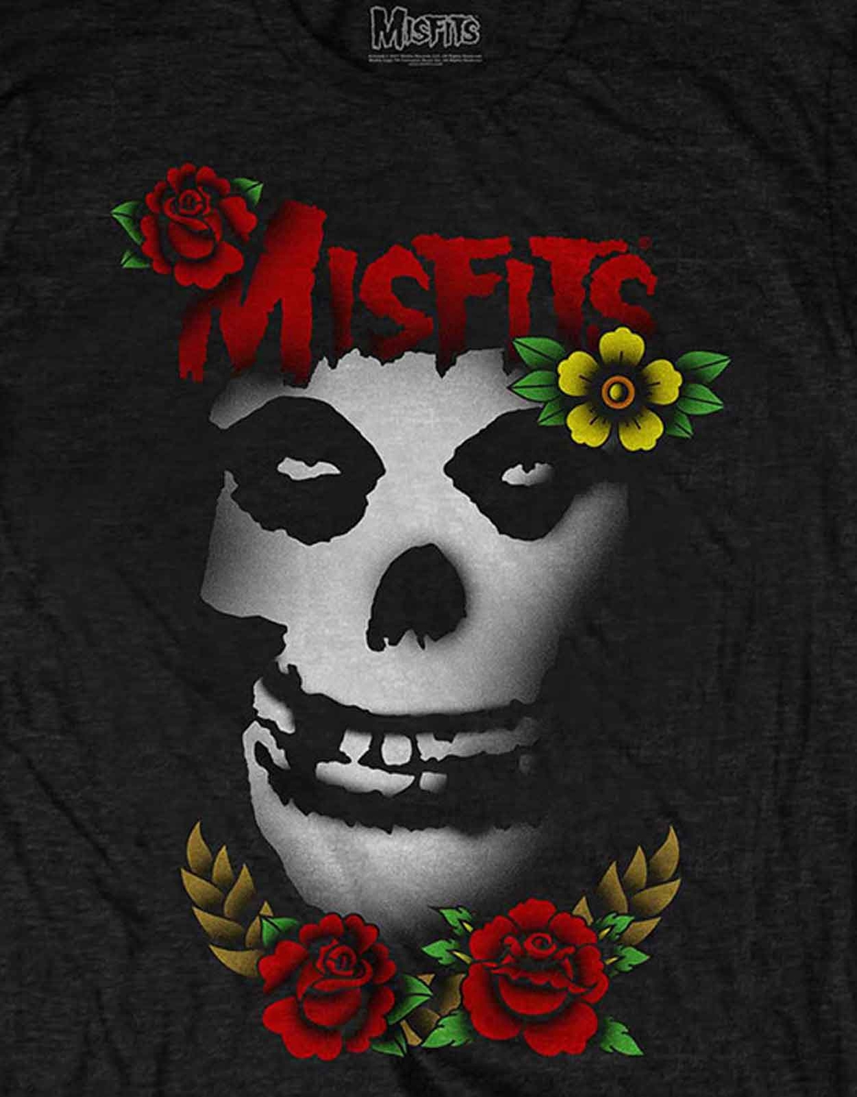 Misfits T Shirt Traditional Band Logo new Official Mens Black XXL eBay