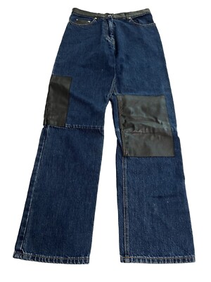 McQ Alexander McQueen Straight Jeans in Blue Black | eBay