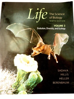 Life Vol.II 2 the Science of Biology Ninth Edition Softcover 2011