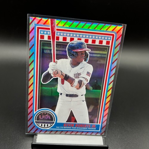 2025 Panini Stars & Stripes USA Baseball Parallels - Green, Stars & Stripes - Picture 191 of 227