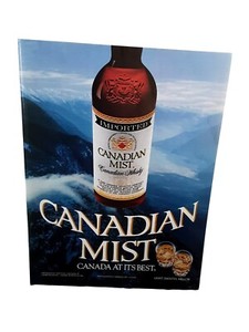 1985 Canadian Mist Whisky Canada At Its Best Original Print Ad