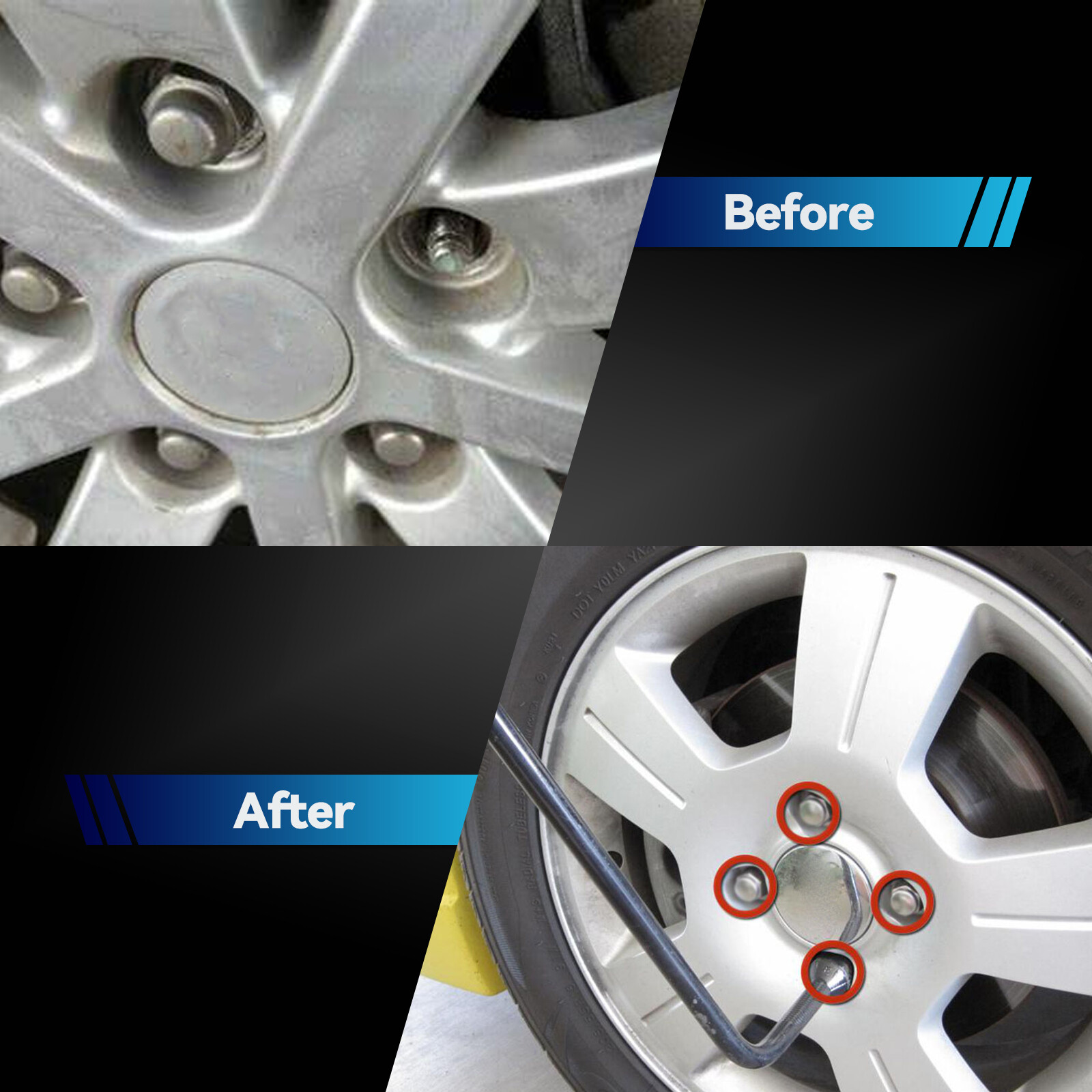 Car Wheel Nuts Alloy For Land Rover Freelander Discovery Sport Range Rover 4X eBay