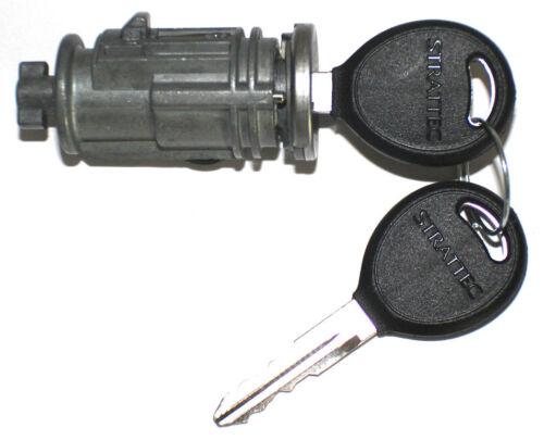 For Dodge Chrysler Mitsubishi Ignition Key Switch Lock Cylinder with 2 keys - Picture 2 of 3