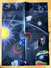 NASA Poster for SAMPEX The Solar Anomalous and Magnetospheric Particle Explorer