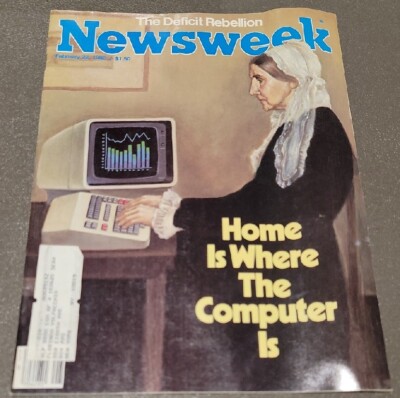 Newsweek Magazine February 22, 1982 Computers | eBay