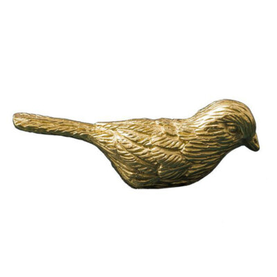 1PC Pure Copper Bird Furniture Handle Delicate Small Bird Pull Handle (Golden)