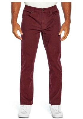 NWT Gap Men's Stretch Slim Fit 5 Pocket Soft Stretch Twill Pants Size 40/32  $79
