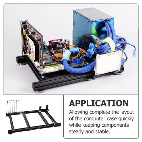 ATX -Chassis Gehäuse Für Computergrafikkarten Open-Air-Computerhalterung - Afbeelding 4 van 12