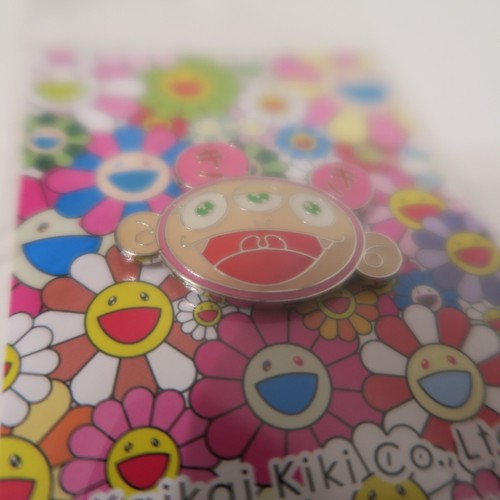 BRAND NEW STILL SEALED Takashi Murakami Kiki Pin Pink - Picture 2 of 2