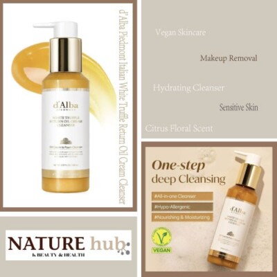 d'alba Piedmont Italian White Truffle Return Oil Cream Cleanser 150ml / 5.07 oz