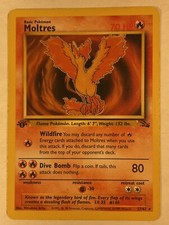 first edition moltres pokemon card PSA 7 NM main image 1