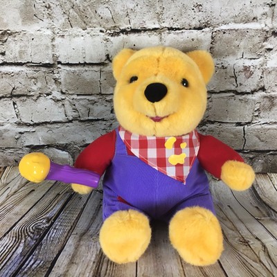 talking winnie the pooh plush toy