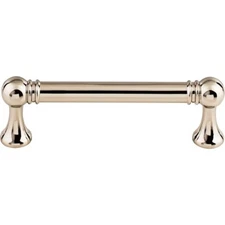 Top Knobs TK802PN Kara 3-3/4" Center to Center Handle Cabinet Pull Polished Nick