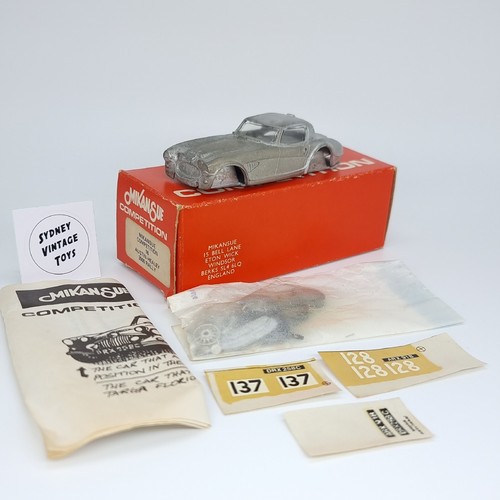MIKANSUE Competition #16 Austin-Healey 3000 Rally Car 1/43 White Metal Kit - Picture 3 of 8