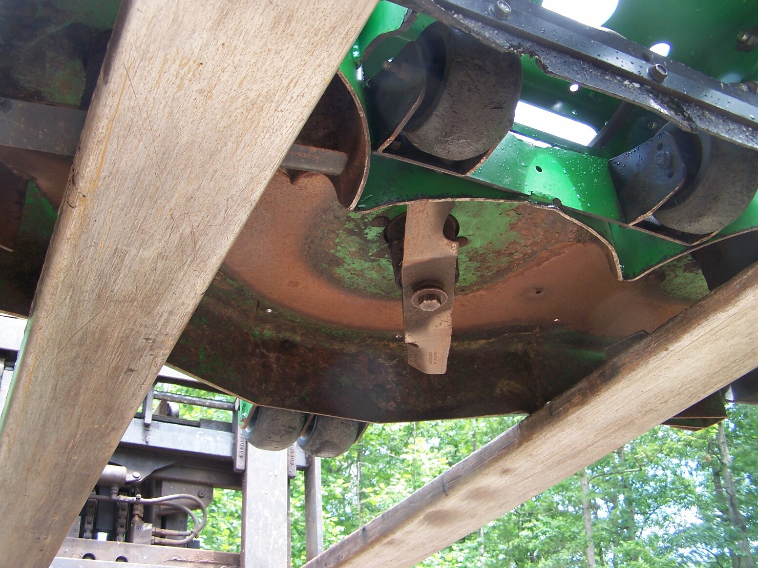 John Deere QuikTrak Lawn Mower 648R MOWER DECK eBay