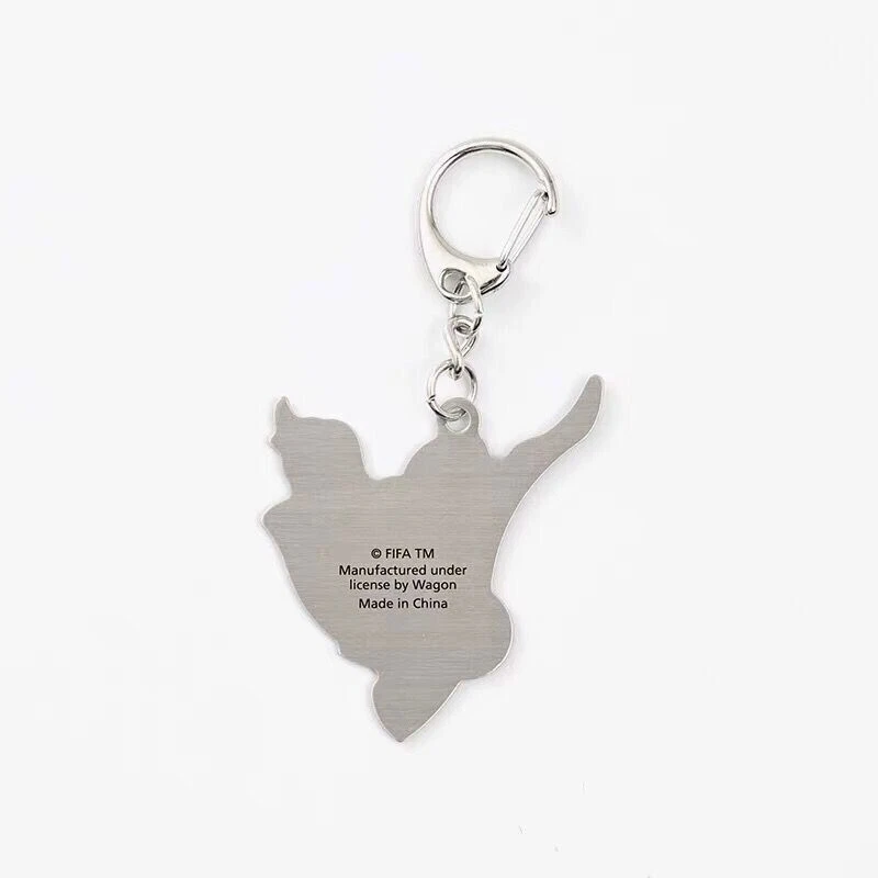 FIFA Mundial Qatar 2022 Fútbol Fútbol Mascota La'eeb Llavero Colgante Foto 3 de 4