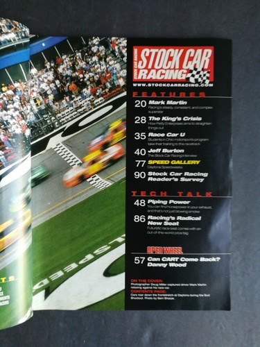 Stock Car Racing Magazine May 2002 Mark Martin - Jeff Burton - 223 - Picture 2 of 2
