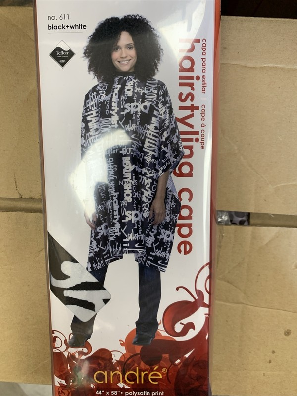 6- Andre Hairstyling Cape No. 611