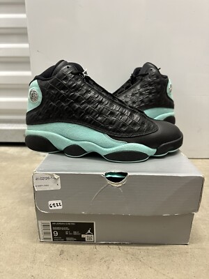 2019 Air Jordan 13 Retro Island Green Tiffany Size 414571-030