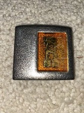 Vintage Lee Jeans N.Y. USA Last Name Letter F 6-21 Belt Buckle 2  X 1.75  