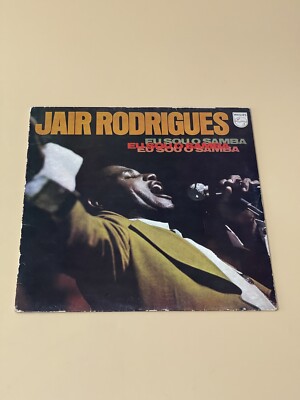 Schallplatte 33 Runden LP Jair Rodrigues    Ich bin der Samba 1975 PHILIPS #X
