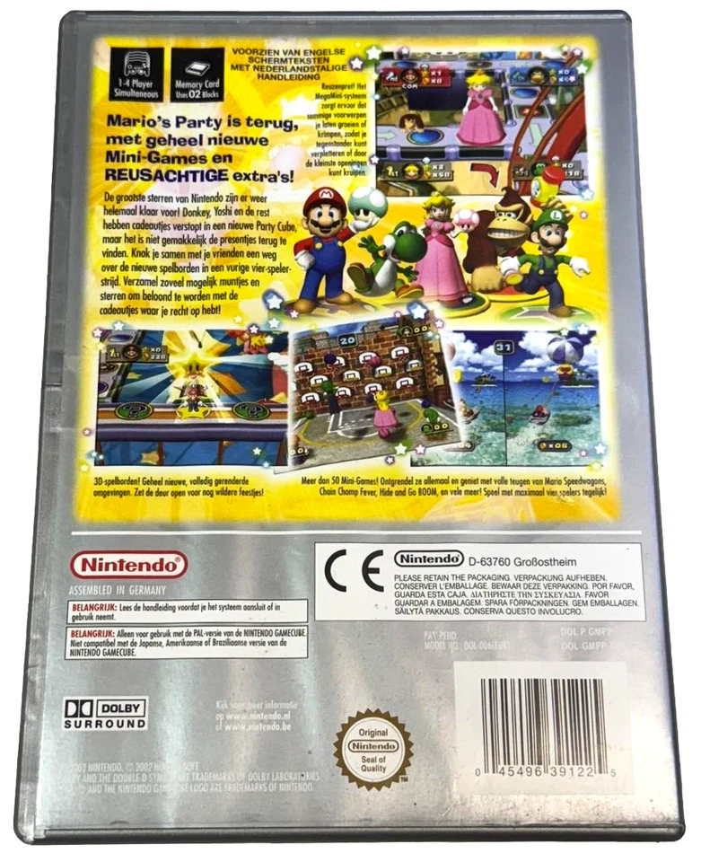 Mario Party 4 Nintendo Gamecube PAL *Complete* (Players Choice) - Image 2 of 3