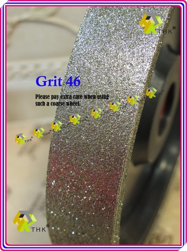 150mm 6 inch THK Diamond Lapidary Jewelry Grinding wheel 38mm 1.5"Width Grit 400 - Picture 3 of 10
