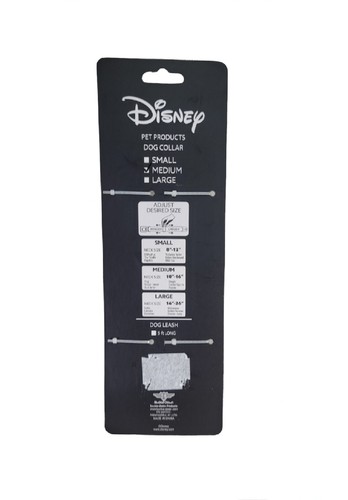 Disney Dog Collar & Leash Size M Mickey Mouse Expressions By Buckle Down New - Picture 2 of 10