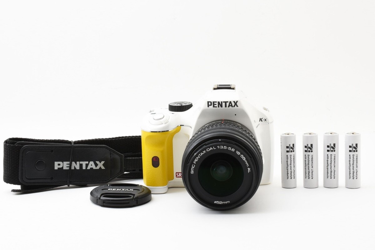 PENTAX - PENTAX k-r　イエロー　18-55mm Pentax K-50 DSLR Camera, Yellow with Black Grips {16.3MP