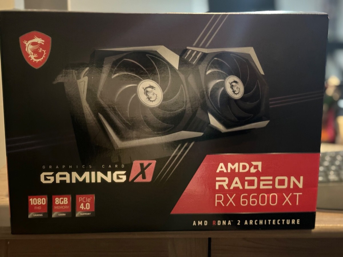 MSI Radeon RX 6600 XT Gaming X 8G AMD 8GB GDDR6 Graphics Card I