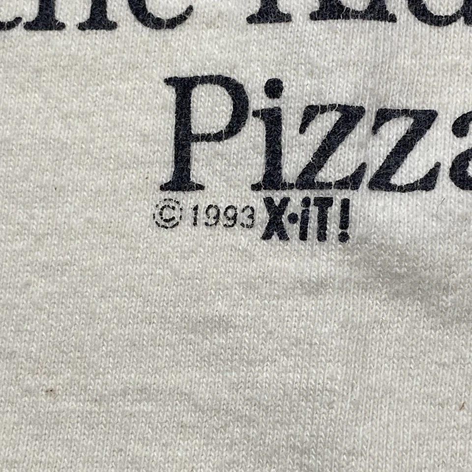 Camiseta Vintage Divertida Años 90 1993 Camiseta Única X-iT! Camisa con licencia RARA XL TG EG Foto 3 de 4